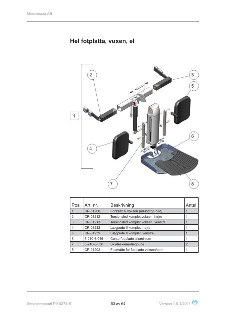 DK P9-0271-S Service manual Spider ver 102.indd - Minicrosser