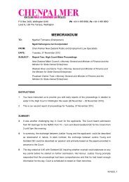 MEMORANDUM - NgÄti Kahungunu Iwi Incorporated