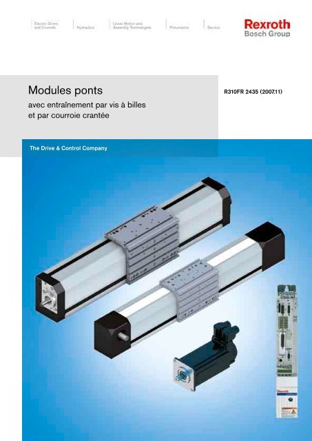 Modules ponts - Bosch Rexroth