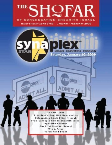 Saturday, January 10, 2009 - Congregation Shearith Israel