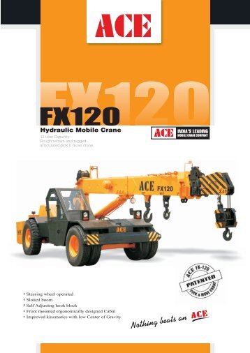 FX 120 - Action Construction Equipment Limited