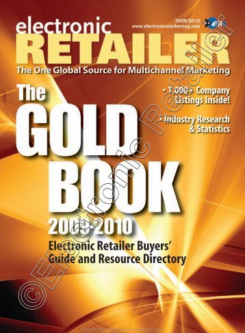 Electronic Retailer Buyers' Guide and Resource ... - Magazooms