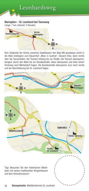 Leonhardsweg - Ferienregion Lungau