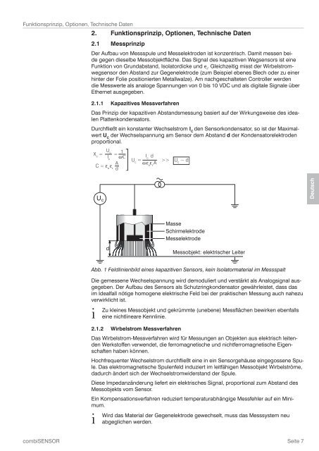 Betriebsanleitung combiSENSOR (PDF, 1.87 MB) - Micro-Epsilon ...
