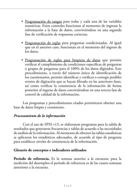 SituaciÃ³n del Empleo en tiempos de cambio - Cedla