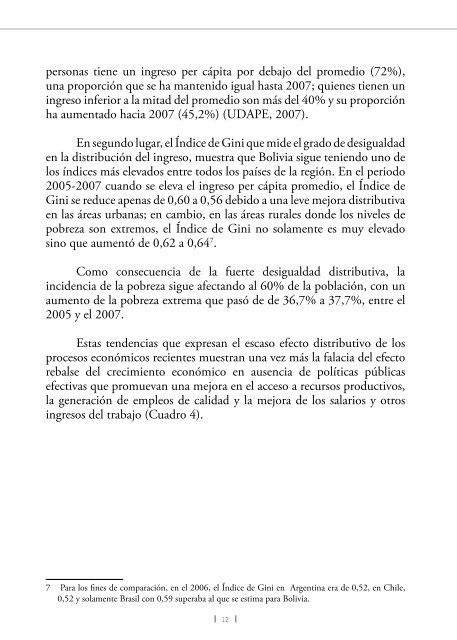 SituaciÃ³n del Empleo en tiempos de cambio - Cedla