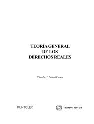 TEORÃA GENERAL DE LOS DERECHOS REALES