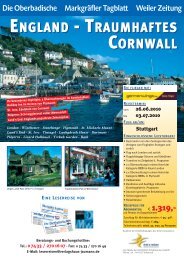 TRAUMHAFTES CORNWALL - Globalis Erlebnisreisen GmbH