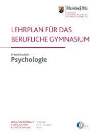 Psychologie - BBS-Server Rheinland-Pfalz