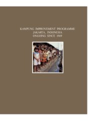 KAMPUNG IMPROVEMENT PROGRAMME JAKARTA, INDONESIA ...