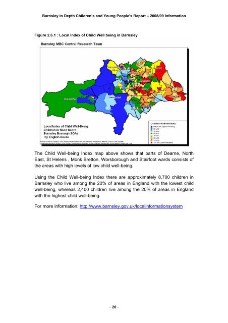 Field Value Title Barnsley In Depth Children & Young People's ...