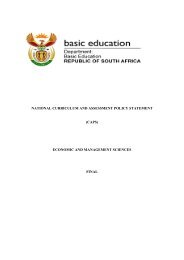 Economic and Management Sciences - Department of Basic ...