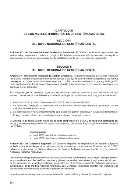 Compendio de la legislación ambiental peruana - CDAM - Ministerio ...