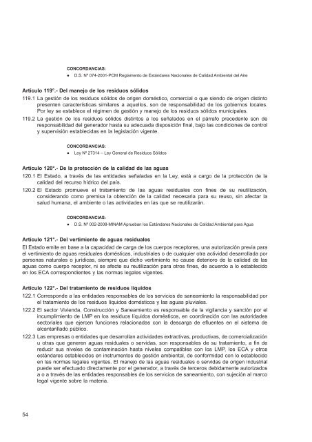 Compendio de la legislación ambiental peruana - CDAM - Ministerio ...