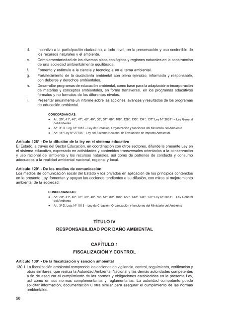 Compendio de la legislación ambiental peruana - CDAM - Ministerio ...