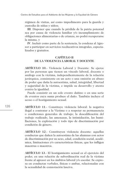 La Violencia contra las Mujeres. Marco jurÃ­dico nacional e ...