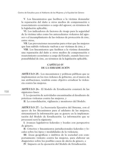 La Violencia contra las Mujeres. Marco jurÃ­dico nacional e ...