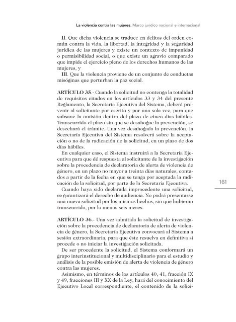 La Violencia contra las Mujeres. Marco jurÃ­dico nacional e ...