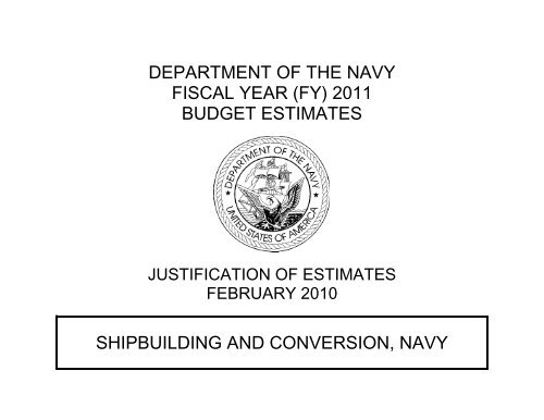 Shipbuilding and Conversion, Navy
