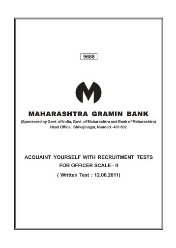 Satpura (Clerk-Off. Assi.) 12.9.2010 - maharashtra gramin bank