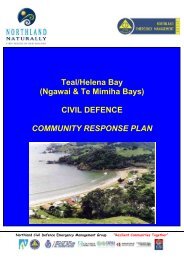 Teal/Helena Bay CIVIL DEFENCE COMMUNITY RESPONSE PLAN