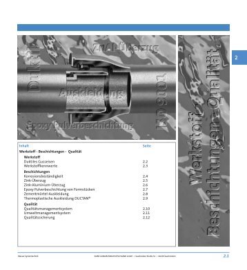 Kapitel Werkstoff-Beschichtung-QualitÃ¤t.qxd - saint-gobain pam ...