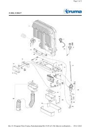 CDF-018 Spare parts drawing a. list E - Leisure Spares
