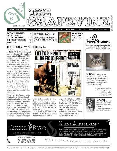 July 22, 2010 - The Grapevine