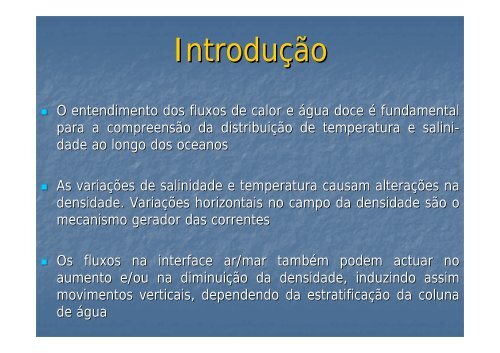 Salinidade - Torre: Tempo e Clima - Universidade de Aveiro