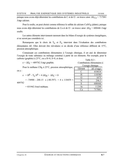 analyse exergetique des systemes industriels - LASSC - Université ...