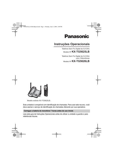 KX-TG5626LB.pdf - Panasonic