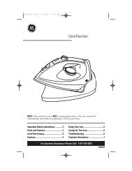 Cord-Free Iron - GE :: Housewares