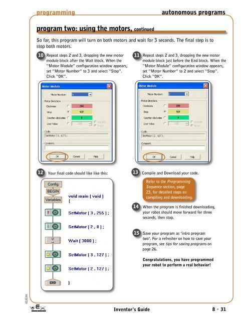 Programming - VEX Robotics