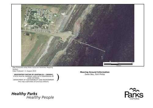Swan Bay Mooring Area Information (PDF File 1.1 MB) - Parks Victoria
