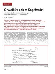 Petr BlaÅ¾ek â OrwellÅ¯v rok v KopÅivnici