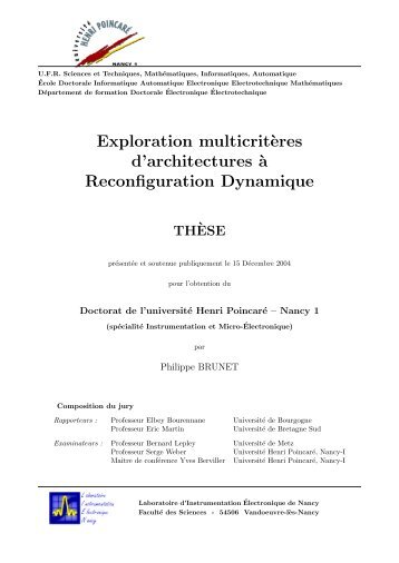 a Reconfiguration Dynamique - Le2i - CNRS