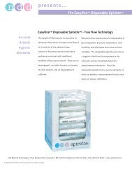 View the Spirette PDF for details - NDD Medical Technologies