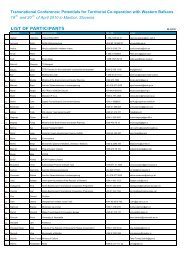 List of Participants (189,1kB) - Cilj 3