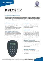 DIGIPASS 250 - Wick Hill