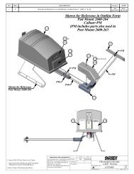 Doorking Parts 6100 - Gates N Fences