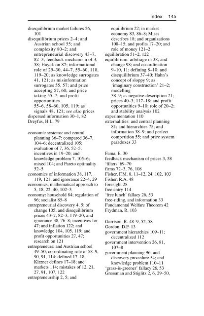 Prices and knowledge: A market-process perspective