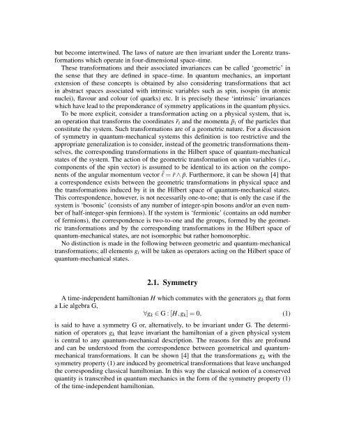 SYMMETRIES IN NUCLEI - Cenbg - IN2P3