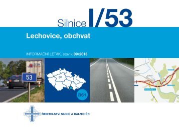 Silnice I/53 Lechovice, obchvat - ÅeditelstvÃ­ silnic a dÃ¡lnic