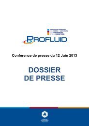 DOSSIER DE PRESSE - Profluid