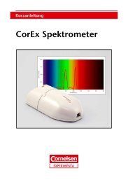 CorEx Spektrometer - Cornelsen Experimenta