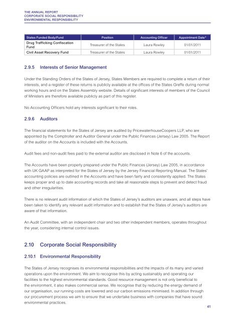 FINANCIAL REPORT AND ACCOUNTS 2011 - States Assembly