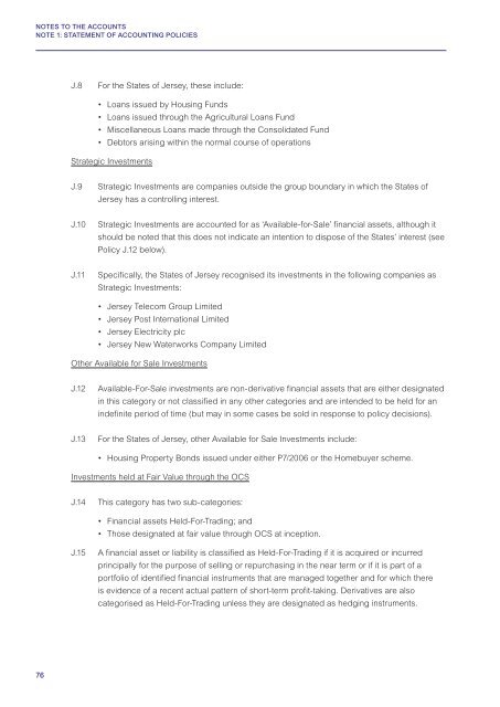 FINANCIAL REPORT AND ACCOUNTS 2011 - States Assembly