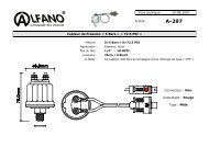 A-297 Capteur Pression 0>5 bar - Alfano