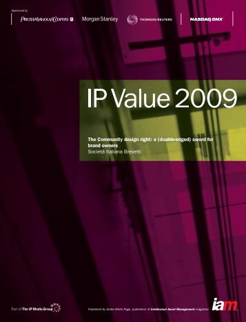 IP Value 2009_Europe.qxd:IP_Value_2009.qxd - SocietÃ  Italiana ...