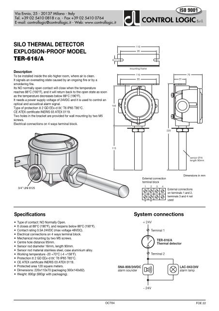 Thermal Detector Explosion - Diamond Electricals